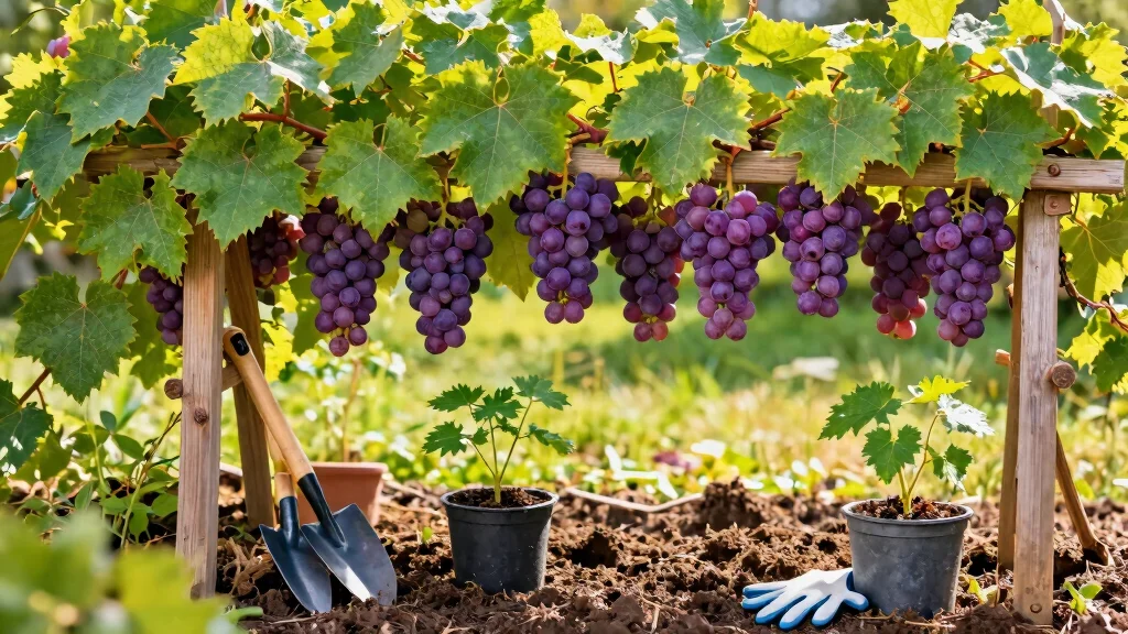 10 Growing Grapes in Backyard Trellis Ideas Worth Trying This Season