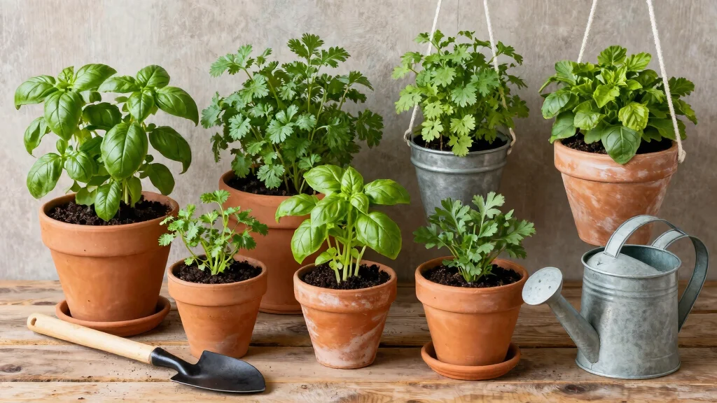 10 Herb Garden Containers Ideas to Grow Fresh Herbs Anywhere You Want