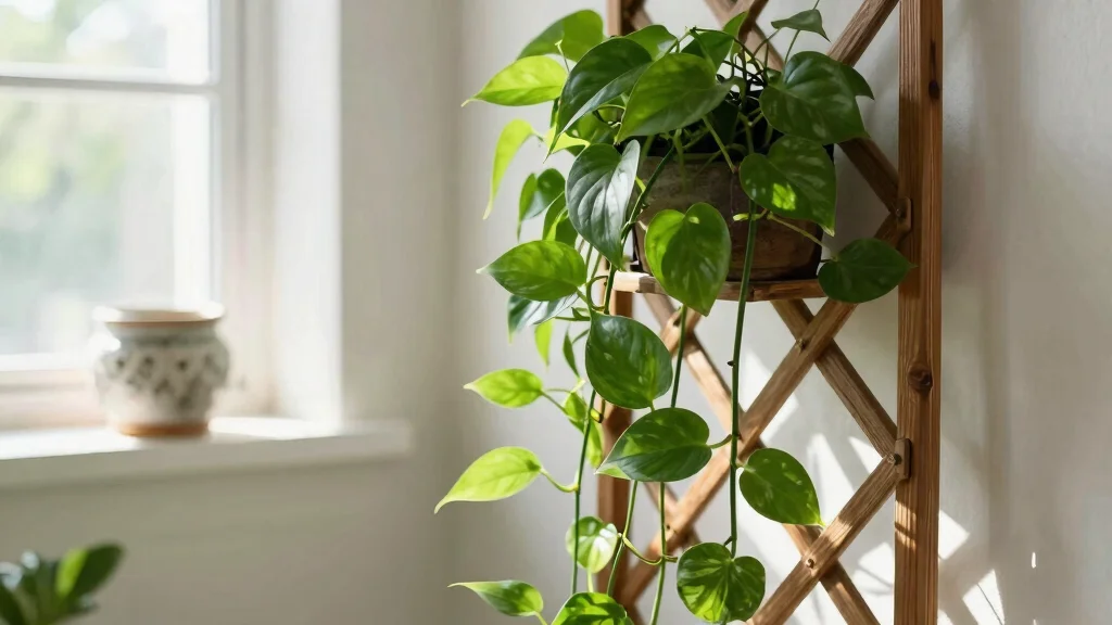 10 Pothos Trellis Ideas to Create a Lush Trailing Plant Display – Easy Garden Pro