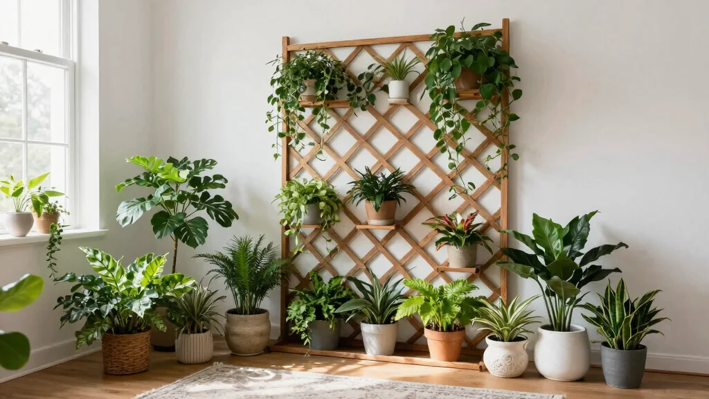 7 Indoor Trellis Ideas to Add a Stunning Green Feature Inside