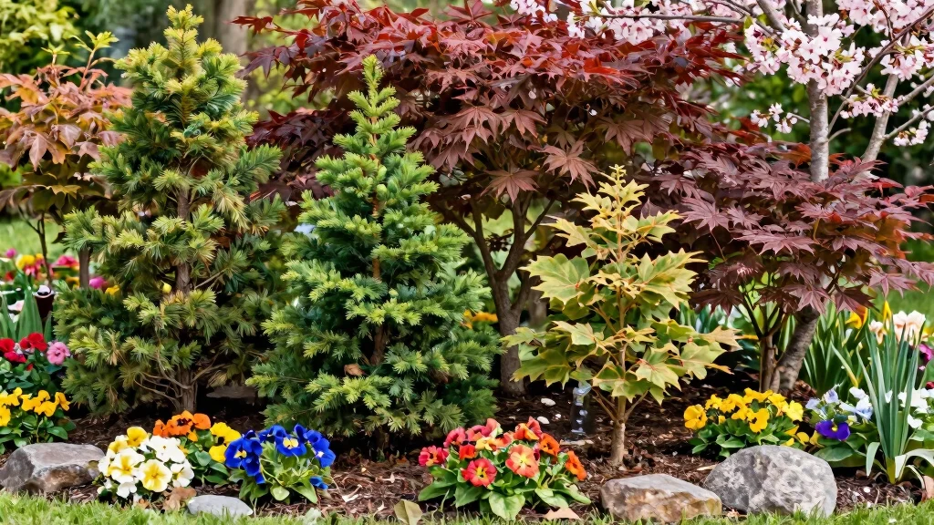 7 Small Trees for Flower Beds That Add Height Structure and Year Round Beauty