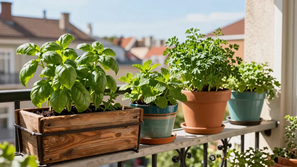 8 Balcony Herb Garden Ideas for Growing Fresh Herbs in Small Spaces