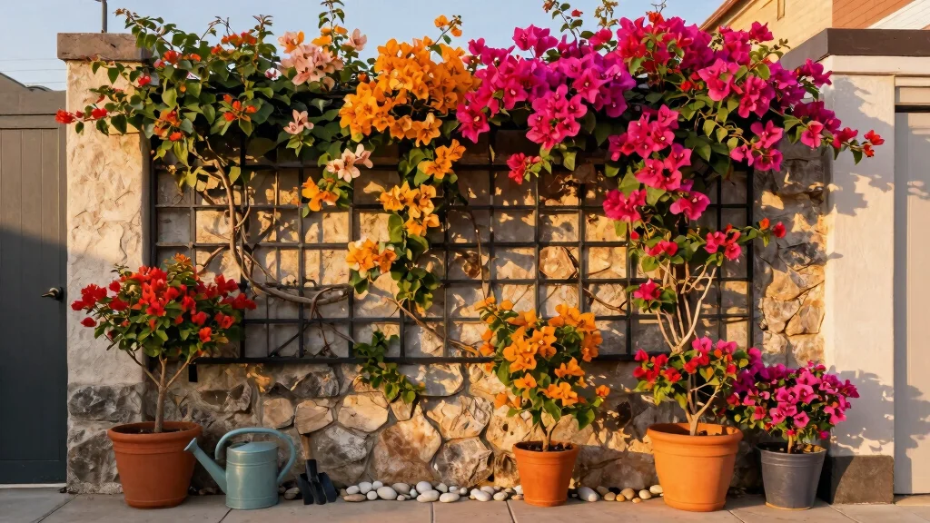 8 Climbing Bougainvillea Trellis Ideas for a Stunning Garden Wall