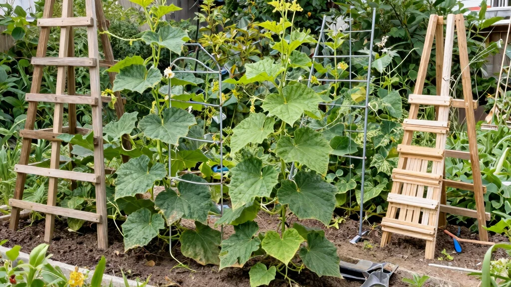 8 Cucumber Garden Trellis Ideas for a Neat and Productive Patch – Easy Garden Pro