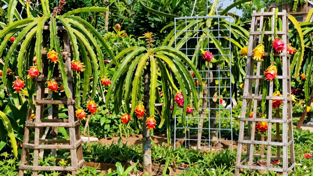 8 Dragon Fruit Trellis Ideas for a Unique and Exotic Garden
