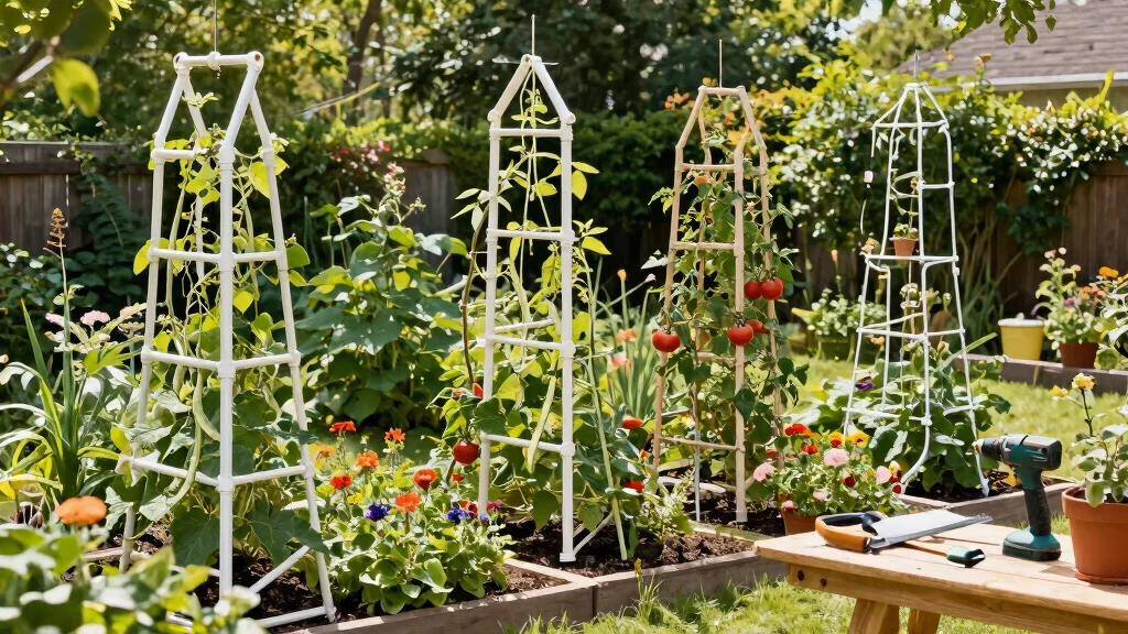 8 PVC Trellis Ideas That Are Lightweight Durable and Easy to Build