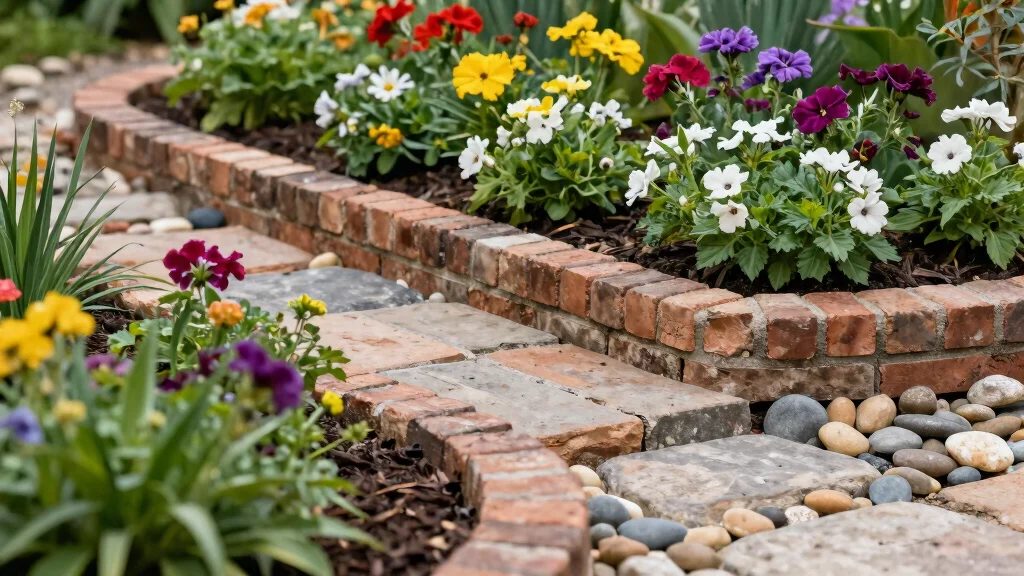 9 Brick Edging for Flower Beds Ideas to Give Your Garden a Polished Finish