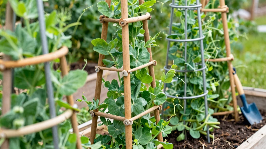 9 Trellis for Peas That Makes Harvesting Simple and Easy